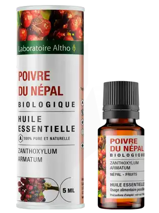 Laboratoire Altho Huile Essentielle Poivre Du Népal Bio 5ml