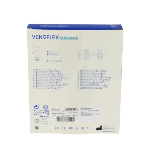 Venoflex Elegance 3 Bas Cuisse Antiglisse Homme Noir Taille 3n