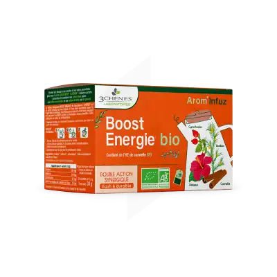 Arom’infuz Boost Energie 20 Sachets à RUMILLY