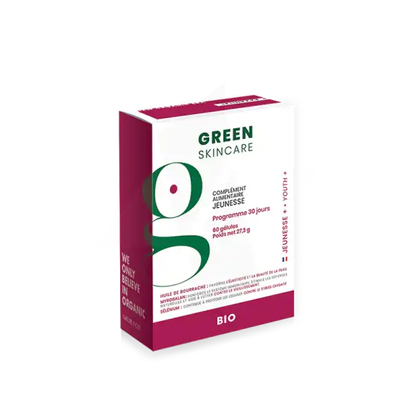 Green Skincare Complément Alimentaire Jeunesse+ B/60