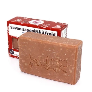 Lamazuna Savon SaponifiÉ À Froid Soin Douceur Rouge - 100 Gr