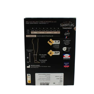 Smartleg 2 Transparent Mi-bas Transparent Irrésistible T2n+