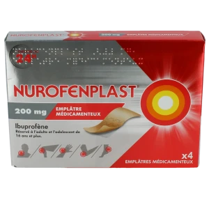 Nurofenplast 200 Mg, Emplâtre Médicamenteux