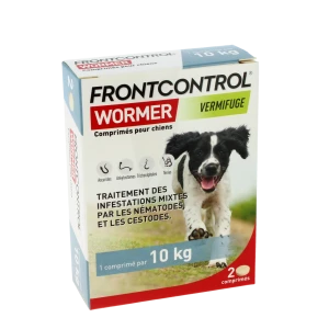 Frontcontrol Wormer Comprimés Chien B/2