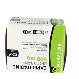 Capecitabine Biogaran 500 Mg, Comprimé Pelliculé