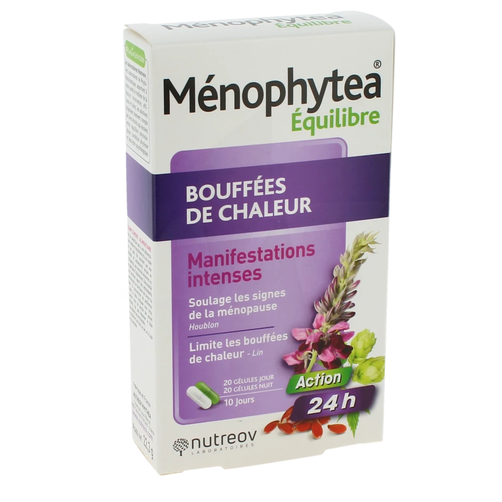 Nutreov Ménophytea Bouffées De Chaleur Gélules B/40