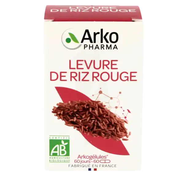 Arkogelules Levure De Riz Rouge Bio GÉl Fl/60