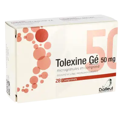 Tolexine 50 Mg, Microgranules En Comprimé à LA CRAU