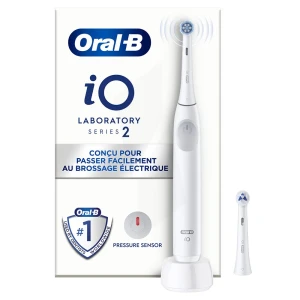 Oal B Io Laboratory 2 Brosse Dents électrique Blanche
