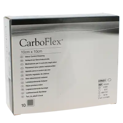 Convatec Carboflex Pansements 10cmx10cm à MARSEILLE
