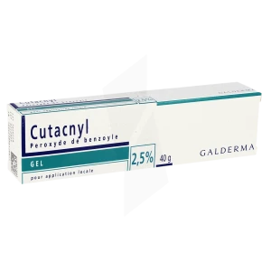 Cutacnyl 2,5 Pour Cent, Gel Pour Application Locale