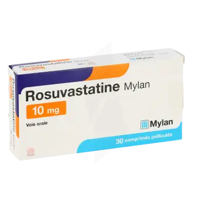 Rosuvastatine Viatris 10 Mg, Comprimé Pelliculé à SAINT-PRIEST