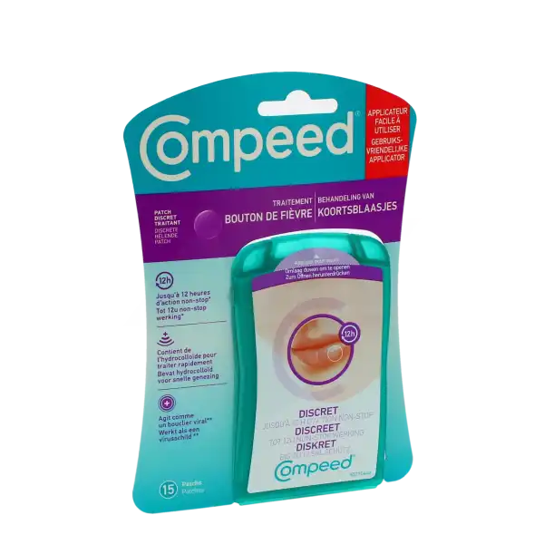 Compeed Patch Bouton De Fièvre Total Care Boîte De 15