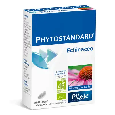 Pileje Phytostandard - Echinacée 20 Gélules Végétales à LA COTE-SAINT-ANDRÉ