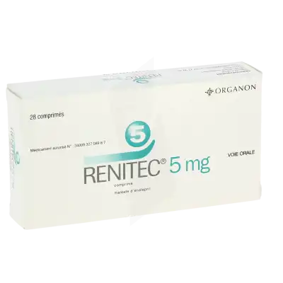 Renitec 5 Mg, Comprimé à Clermont-Ferrand