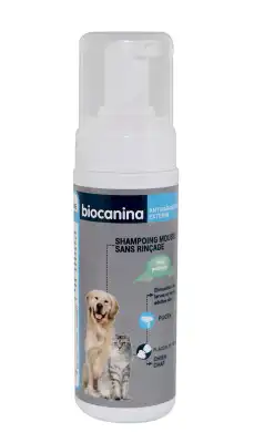 Biocanina Mousse Shampooing Sans Rinçage Fl/150ml à LIVRON-SUR-DROME
