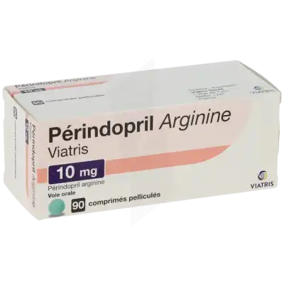 Perindopril Arginine Viatris 10 Mg, Comprimé Pelliculé à SAINT-SAENS