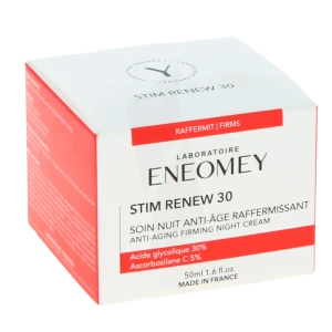 Eneomey Stim Renew 30  Soin Nuit Anti-âge Raffermissant Pot/50ml