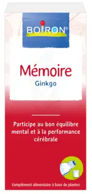 Boiron Mémoire Ginkgo Solution Hydroalcoolique Fl/60ml à ABBEVILLE