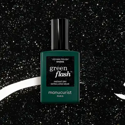 Manucurist Green Flash Sparks 15ml à L'ISLE-SUR-LA-SORGUE