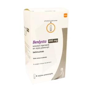Benlysta 200 Mg, Solution Injectable En Stylo Prérempli