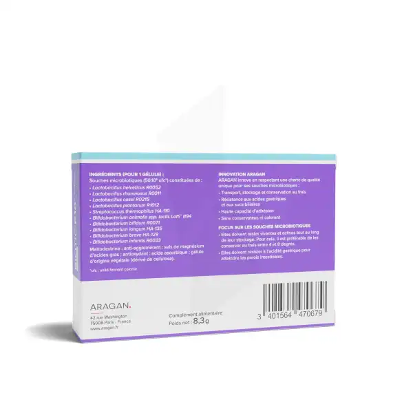 Aragan Pure Protect Biotic P10 Clinical Gélules B/20