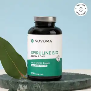 Novoma Spiruline Bio Comprimés B/500 à LA TESTE DE BUCH