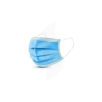 Masques chirurgicaux Type IIR bleu WXD boîte de 50 masques