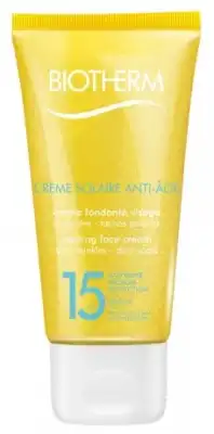BIOTHERM SOLAIRE ANTI-AGE SPF15 Crème fondante visage Fl pompe/50ml