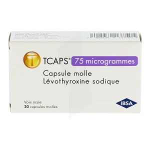 Tcaps 75 Microgrammes, Capsule Molle