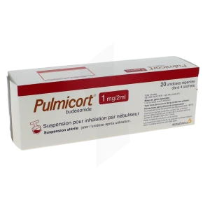 Pulmicort 1 Mg/2 Ml, Suspension Pour Inhalation Par Nébuliseur En Récipient Unidose