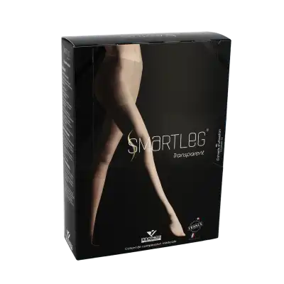 SMARTLEG® Transparent Classe II Collant Délicate intense Taille 2 Long Pied ouvert