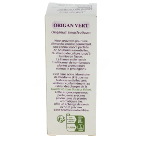 Docteur Valnet Huile Essentielle Bio, Origan Vert 5ml