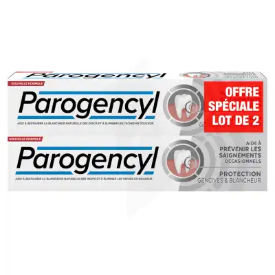 Parogencyl Dentifrice Prévention Gencives & Blancheur 2t/75ml à Courbevoie
