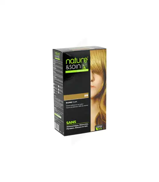 Nature & Soin Kit Coloration 8n Blond Clair