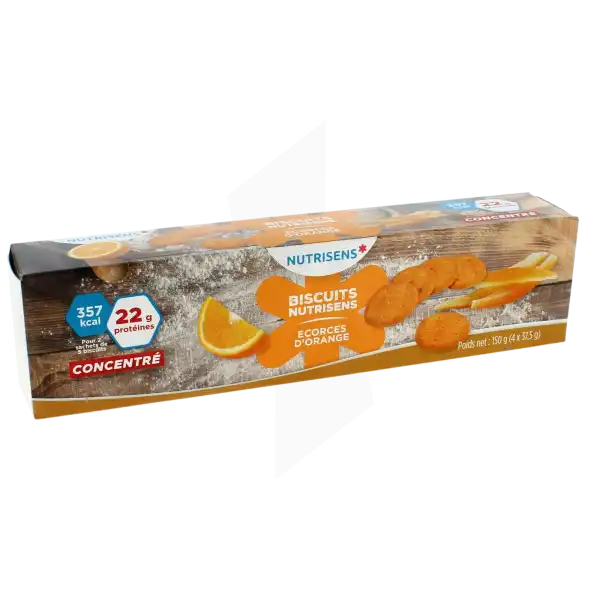 Nutrisens Biscuit écorce Orange 4sach