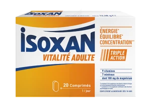 Isoxan Vitalité Adulte Comprimés B/20