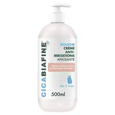 Cicabiafine Crème Douche Anti-irritations Hydratante Fl Pompe/500ml à AMBARÈS-ET-LAGRAVE