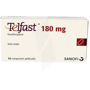 Telfast 180 Mg, Comprimé Pelliculé