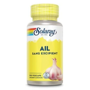 Solaray Ail 600mg Capsules Végétales B/100