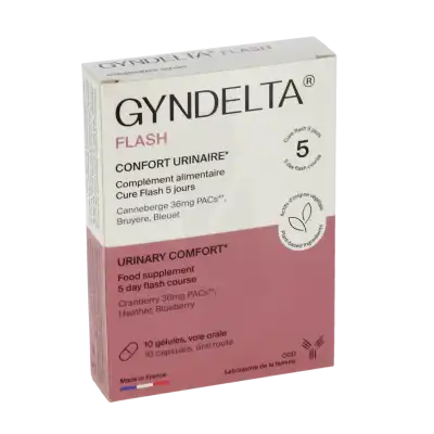 Gyndelta Flash Gélules B/10 à QUINCY-SOUS-SÉNART