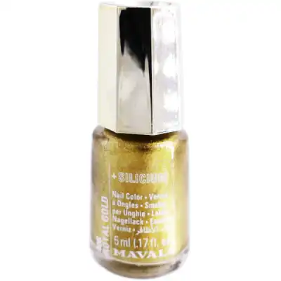 Mavala Mini Color Vernis à Ongles Silicium Royal Gold Fl/5ml à SAINT-MARTIN-DU-VAR