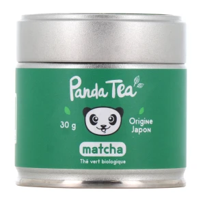 Panda Tea Thé Matcha Cérémonie Bio Poudre Pot/30g