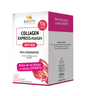 Biocyte Collagen Express Solution Buvable 30 Sticks à CERNAY
