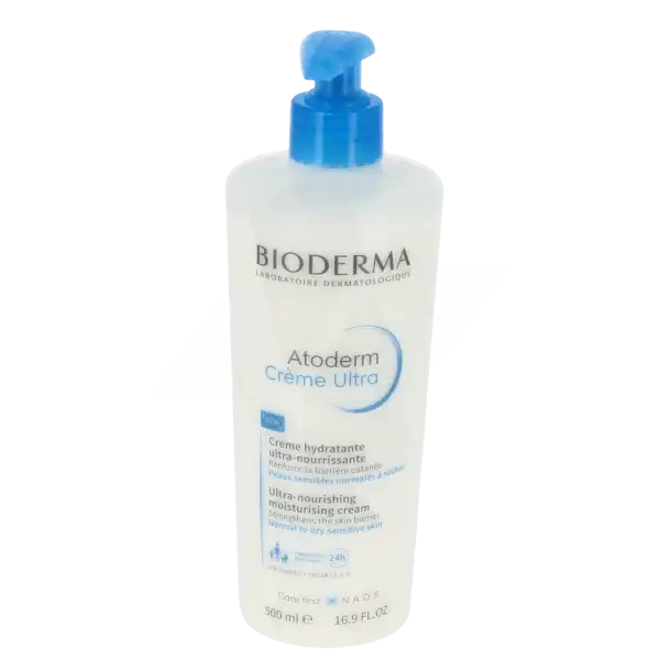 Atoderm Creme Ultra Cr Hydratante Ultra Nourrissante Fl Pompe/500ml