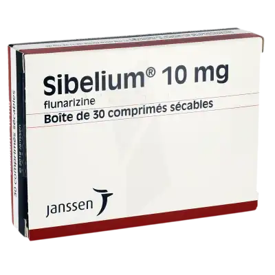 Sibelium 10 Mg, Comprimé Sécable à SAINT-PRIEST