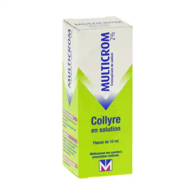 Multicrom 2 %, Collyre En Solution à Libourne