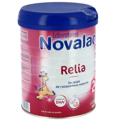 Novalac Relia 2 Lait en poudre 2ème âge B/800g