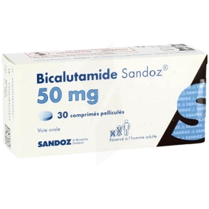 Bicalutamide Sandoz 50 Mg, Comprimé Pelliculé