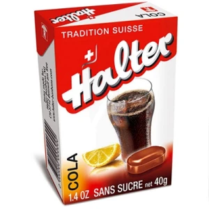 Halter Bonbon Sans Sucre Cola B/40g